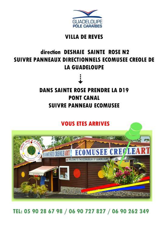 L'Ecomusee Creole De La Guadeloupe Sainte-Rose Exterior foto